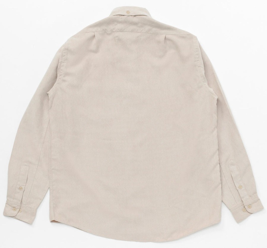 Men Human Scales Sweaters | Hannes Vegan Suede Lt. Beige