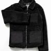 Men Human Scales Overshirts | Rickard Fur Black