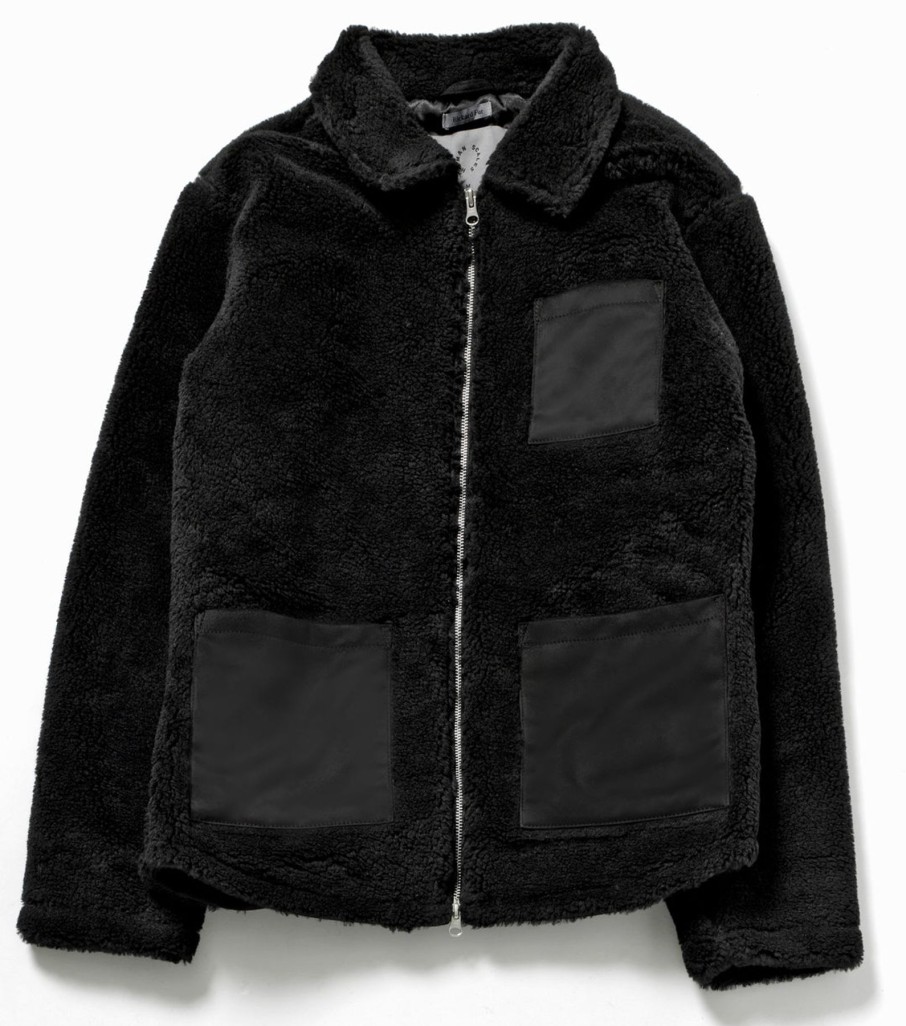 Men Human Scales Winter | Rickard Fur Black