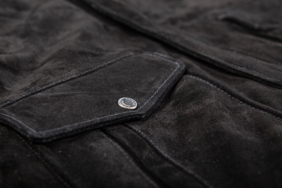 Men Human Scales Winter | Leslie Suede Black