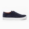 Men Human Scales Sneakers | Herbert Suede Navy