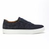 Men Human Scales Sneakers | Sean Suede Navy