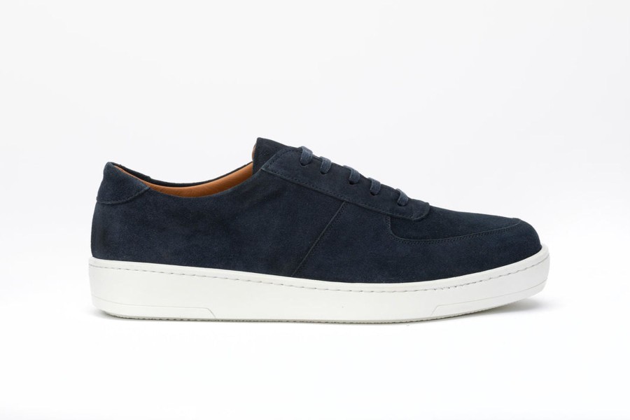 Men Human Scales Sneakers | Tim Suede Navy