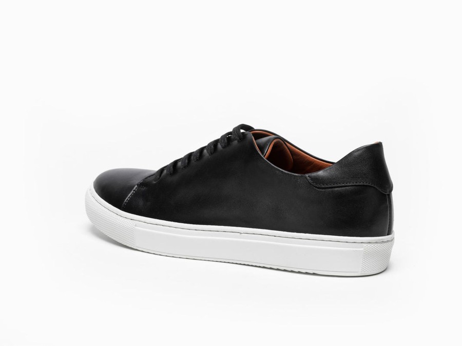 Men Human Scales Sneakers | Henry Black White