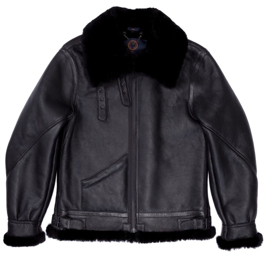 Men Human Scales Winter | Burt Black Shearling