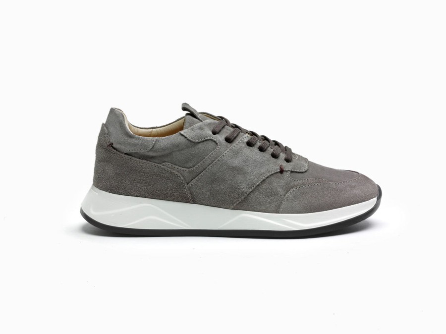 Men Human Scales Sneakers | Simon Suede Taupe