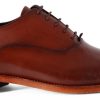 Men Human Scales Oxfords | Bruno Cognac