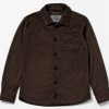 Men Human Scales Overshirts | Rickard Button Vegan Suede