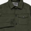 Men Human Scales Overshirts | Mark Vegan Suede Moss Green