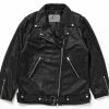 Men Human Scales Leather | Sam Over Size Biker